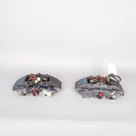 1997-2012 Porsche Boxster Cayman 986 987 Rear Brake Calipers Brembo Set Black OEM Used