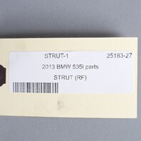 2011‑2015 BMW 528i 535i 550i Front Right Suspension Strut 31316775576 OEM Used