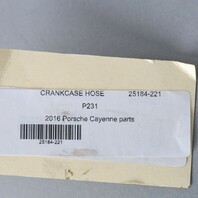 2011-2018 Porsche Cayenne 3.6 Engine Crankcase Ventilation Hose Pipe OEM Used
