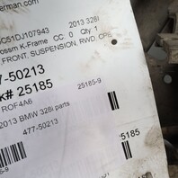 07-13 BMW 128i 135i 328i 335i Front Suspension Crossmember 31116785639 OEM