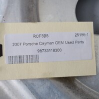 2005-2008 Porsche Boxster Cayman Transmission Skid Plate 98733116104 OEM Used