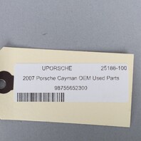 2006-2012 Porsche Cayman 987 Left Lower Rear C Pillar Trim Molding OEM Used