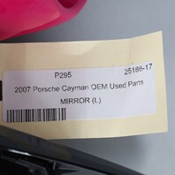 2005-2008 Porsche 911 997 Boxster Cayman 987 Left Door Mirror 7-Pin OEM Used