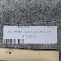 2006-2012 Porsche Cayman 987 Headliner Alcantara Black OEM Used Parts