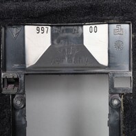 05-12 Porsche 911 Boxster Cayman Left Fuse Box Kick Panel Carpet Black OEM Used