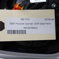 2005-2008 Porsche 911 Boxster Cayman Steering Wheel 3 Spoke Black OEM Used