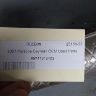 2006-2008 Porsche Boxster Cayman Left Exhaust Muffler 98711312402 OEM Used