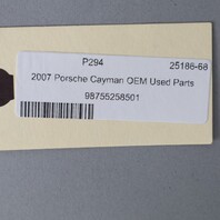 2005-2012 Porsche Boxster Cayman 987 Dashboard Trim Molding Galvano OEM Used