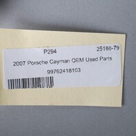06-07 Porsche 911 Boxster Cayman Power Window Motor Left 99762418103 OEM Used