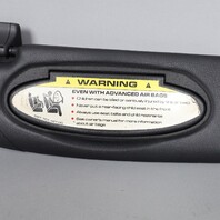 2006-2012 Porsche Cayman 987 Right Sun Visor Black OEM Used