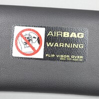 2006-2012 Porsche Cayman 987 Right Sun Visor Black OEM Used