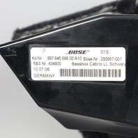 2005-2012 Porsche 911 997 Boxster Cayman 987 Front Subwoofer BOSE Black OEM Used