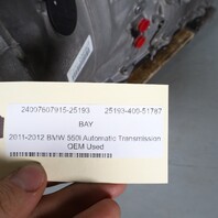 2011-2012 BMW 550i Automatic Transmission OEM Used