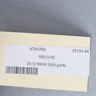 2011–2016 BMW 528i 535i 550i Rear Left Knuckle 33326793770 OEM Used