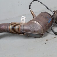 2010–2016 BMW 550i 650i 750i Exhaust Muffler Downpipe Pair OEM Used