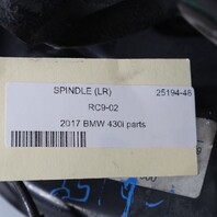 2017-2020 BMW 430i 440i Gran Coupe Rear Spindle Knuckle Hub Left OEM Used