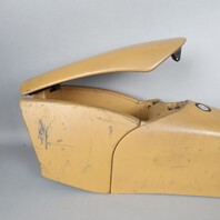 1999-2001 Porsche 911 996 Center Console With Armrest Beige WORN OEM Used