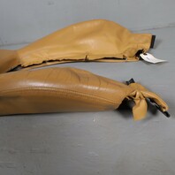 1997-2004 Porsche 911 996 Boxster Front Seat Backrest Cover Leather OEM Used
