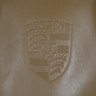 1997-2004 Porsche 911 996 Boxster Front Seat Backrest Cover Leather OEM Used