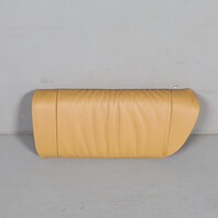 1999-2001 Porsche 911 996 Cabrio Rear Seat Set Draped Leather Beige OEM Used