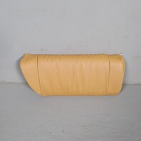 1999-2001 Porsche 911 996 Cabrio Rear Seat Set Draped Leather Beige OEM Used
