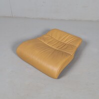 1999-2001 Porsche 911 996 Cabrio Rear Seat Set Draped Leather Beige OEM Used