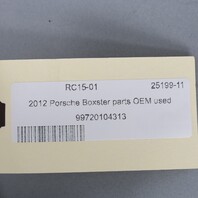 2005-2012 Porsche 911 Boxster Cayman Fuel Tank Filler Neck 99720104313 OEM Used