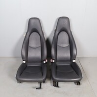 2009-2012 Porsche Boxster Cayman 987 Front Manual Seats Ventilated Cores Needs Upholstery