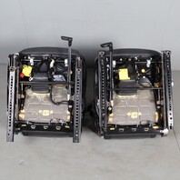 2009-2012 Porsche Boxster Cayman 987 Front Manual Seats Ventilated Cores Needs Upholstery