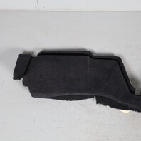 2005-2012 Porsche Boxster Cayman 987 Rear Lower Firewall Carpet Black OEM used