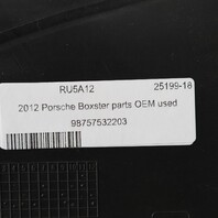 2009-2012 Porsche Boxster 987 Radiator Air Duct Shroud Right OEM Used