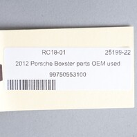 05-12 Porsche 911 997 Boxster Cayman 987 Front Bumper Bracket Center OEM Used