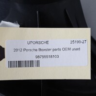 2005-2012 Porsche Boxster Left Windshield A Pillar Trim 98755518105 OEM Used