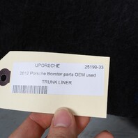 2009-2012 Porsche 911 997 Boxster Cayman 987 Front Trunk Carpet Trim OEM Used