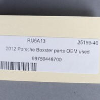 2005-2012 Porsche Boxster Cayman 987 Center Radiator Pod Air Duct OEM Used