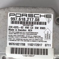 2006-2012 Porsche Cayman 987 SRS Control Module 99761821708 OEM Used