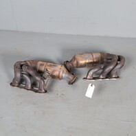 2009-2012 Porsche Boxster Cayman 987 Exhaust Manifold Left Right Pair OEM Used