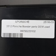 2005-2012 Porsche 911 Boxster Cayman Dash Knee Pad Leatherette Black OEM Used