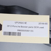 2000-2012 Porsche Boxster Upper Windshield Header Trim 98655505901 OEM Used