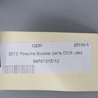 2008-2012 Porsche 911 Coupe Boxster Cayman Left Power Window Switch OEM Used