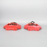 2000-2012 Porsche Boxster Cayman Rear Brake Calipers Brembo Pair Red OEM Used