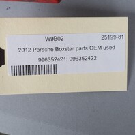 2000-2012 Porsche Boxster Cayman Rear Brake Calipers Brembo Pair Red OEM Used