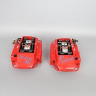 2002-2012 Porsche 911 996 997 Front Brake Calipers Brembo Set Pair Red OEM Used