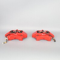 2002-2012 Porsche 911 996 997 Front Brake Calipers Brembo Set Pair Red OEM Used
