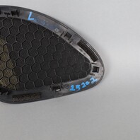 2005-2012 Porsche 911 997 Quarter Panel Speaker Cover Grille Right Black OEM Used