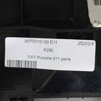 2005-2012 Porsche 911 Boxster Cayman Fuse Box Kick Panel Carpet Grey OEM Used