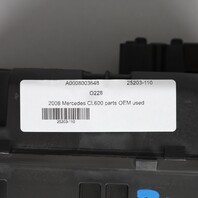 2008 Mercedes CL600 Dynamic Seat Vacuum Pump 0008003648 OEM Used