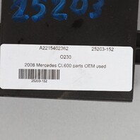 2008 Mercedes CL600 Tire Pressure Monitor Control Module 2215402362 OEM
