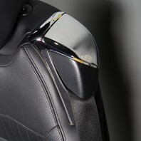 2007-2008 Mercedes CL550 CL600 Front Seat Set With Rears Black Leather OEM used
