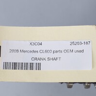 2007-2013 Mercedes CL600 S600 5.5 Engine Crankshaft OEM used